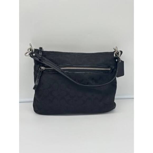 Authentic Coach Signature Poppy Perri Hippie Handbag 30901M - Picture 3 of 6